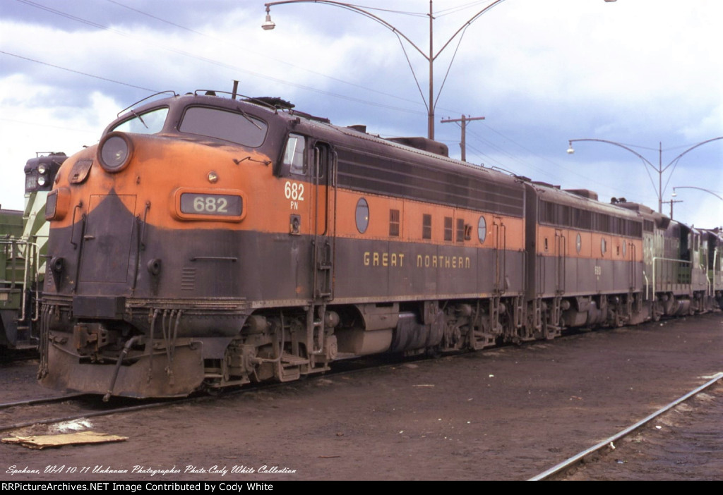 Burlington Northern F7A 682